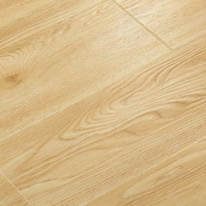 Parquet en chêne blanc moderne et écologique, durable, à rainures dentelées, finition effet vague d'eau, base en bouleau massif, pour salon et chambre - Product Image 1