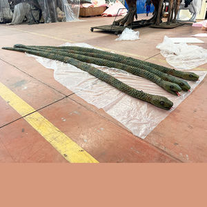 Serpiente de Tamaño Real de Alta Simulación para Parque de Atracciones, <span class=keywords><strong>Mamba</strong></span> Negra en Venta - Product Image 4