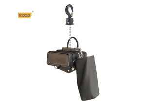 220V rantai listrik <span class=keywords><strong>Hoist</strong></span> aluminium Aloi tahap rangka tinggi kecepatan tetap mengangkat restoran hotel baja 80kg pengendali jarak jauh - Product Image 4