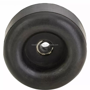 Patins en caoutchouc ronds noirs antidérapants et amortissants <span class=keywords><strong>pour</strong></span> équipement audio et vidéo, hauteur 26 mm, protège-pieds en caoutchouc - Product Image 5