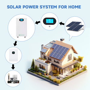 แบตเตอรี่ลิเธียมติดผนังที่ดีที่สุด 48v Powerwall 560ah 30kWh 5 10 Kwh 15kwh 20kwh 48v แบตเตอรี่พลังงานแสงอาทิตย์สำหรับระบบไฮบริด M16S200BL-V Powe - Product Image 2