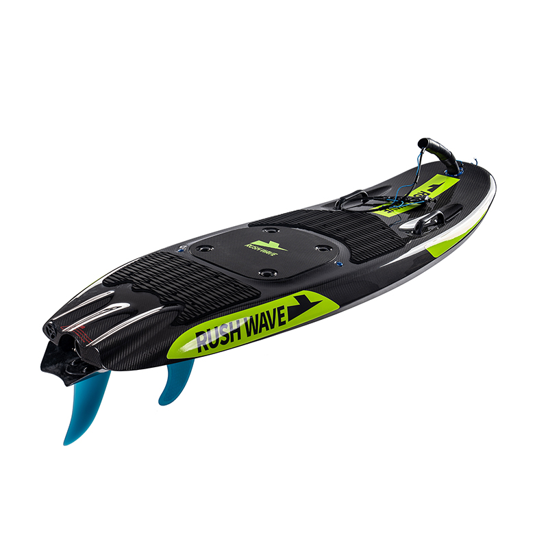 RUSH WAVE Carbon Fiber Electric Surfboard for Lakes & Rivers