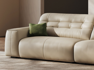 Sofá <span class=keywords><strong>de</strong></span> Estilo Minimalista Italiano para Sala <span class=keywords><strong>de</strong></span> Estar, Brazos Anchos, Confiables y Prácticos, <span class=keywords><strong>Se</strong></span> <span class=keywords><strong>Puede</strong></span> Usar como Cojín - Product Image 5