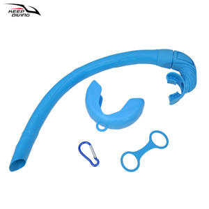 KEEP DIVING SN 503P Snorkel de Buceo Libre de Silicona Completa, Plegable, Portátil, para Entrenamiento de Natación y Respiración Subacuática - Product Image 5
