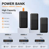 Batterie externe haute capacité 10000mAh avec charge rapide 22.5W, double port USB et Micro USB pour Android iPhone, vente en gros