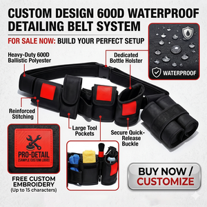 Custom Design 600D Polyester Waterproof Work Car Detailing <b>Tool</b> Pouch Bag For Sale - Product Image 1