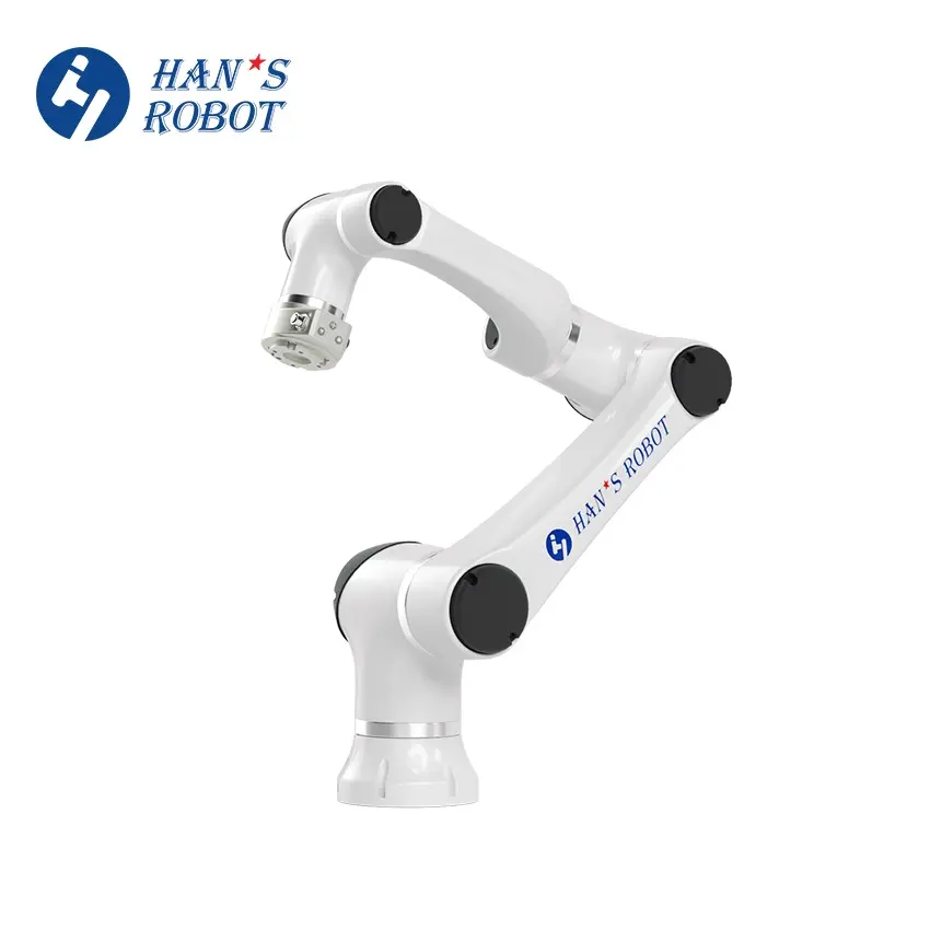 ปรับแต่งน้ำหนักเบาอลูมิเนียมอัลลอยด์6-Axis แขนหุ่นยนต์ทำงานร่วมกันการเรียงลำดับของเสีย