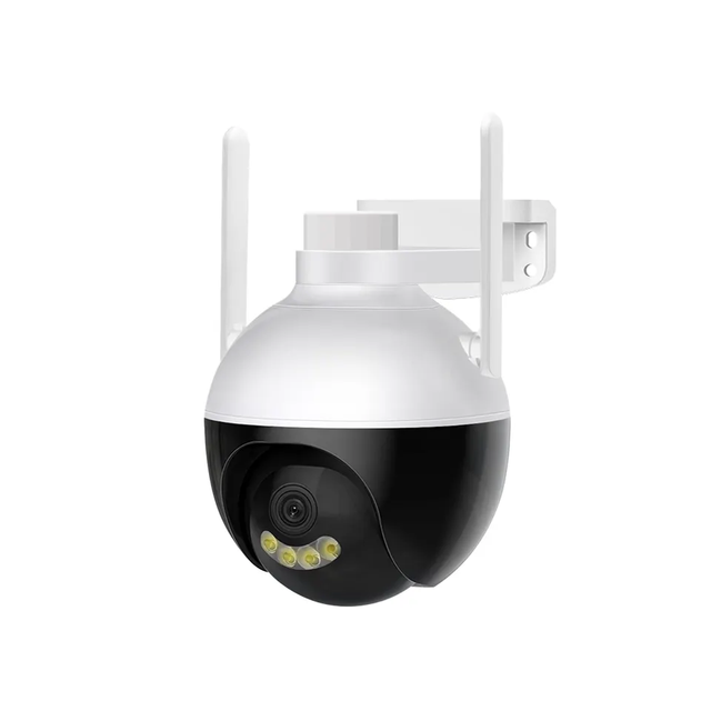 Icsee Robot Outdoor Wireless HD Security Camera 5MP Full Color Night Vision with IP Wifi PTZ Function for Network Monitoring