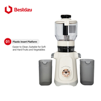 Lage temperatuur slowjuicer, commerciële sapcentrifuge, eenvoudig te demonteren, sapcentrifuge voor huishoudelijk en commercieel gebruik