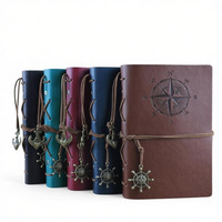 Organisateur/Agenda A6 en Cuir Premium Vintage avec Logo Gaufré – Idéal Cadeau