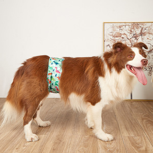 Culottes absorbantes lavables pour chiens mâles YMX, en TPU, motif dessin animé, pour la période de chaleur, directement de l'usine - Product Image 3