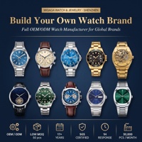 Montre de plongée Migaga en acier inoxydable 316l, étanche 20ATM, logo personnalisé, mouvement suisse GMT, montres automatiques mécaniques