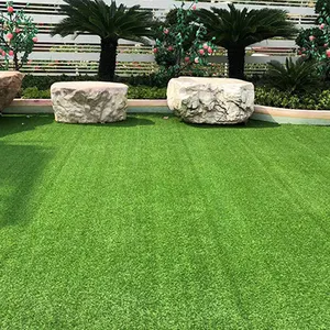 Açık high-end bahçe dekoratif çim yeşil sahte yapay çim sentetik çim halı UV dayanıklı çim