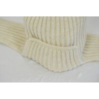 Bonnet d'hiver mongol avec protège-oreilles, couleur blanc bio, logo personnalisé, ajustable, unisexe