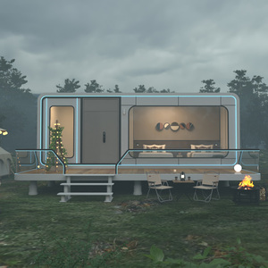 20Ft 40Ft Modern Popular Prefab House Tiny House Móvil Outdoor Living And Working Apple Cabin House Office Pod Australia - Product Image 5