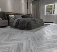 Holzoptik Selbstklebende PVC-Vinylplanken Bodenbelag Abziehen und Aufkleben Fischgrätmuster Wasserdicht Umweltfreundlich für Apartments und Villen