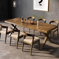 Chaise de restaurant moderne de haute qualité en bois massif avec coussin en cuir PU pour café, restaurant de restauration rapide, hôtel - Durable