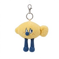 Porte-clés en peluche mignon en forme de fruit, support de stylo, pendentif à suspendre, cerise, poire, mangue, ananas, avocat, accessoire en peluche douce