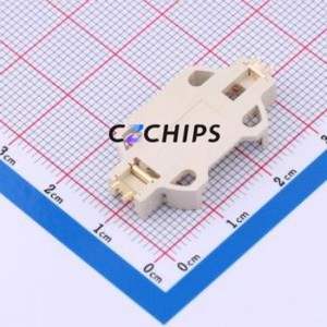 BS-06-B4AA015-R Button & Strip Battery Connector SMD Connector Battery Holder CR2032 Phosphor Bronze - Product Image 2