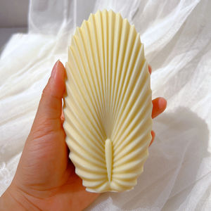 Moule à Cire Coquille Saint-Jacques Décoratif Moderne pour la Maison, Moule en Silicone Coquillage <span class=keywords><strong>Origami</strong></span>, Moules à Bougies en Silicone <span class=keywords><strong>Feuille</strong></span> Colonne - Product Image 5