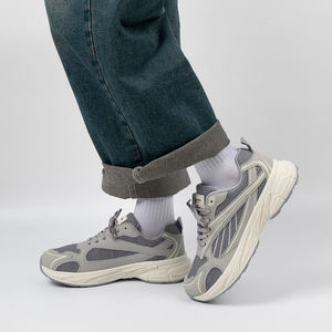 Zapatillas deportivas para hombre al por mayor, con suela gruesa y de perfil bajo, ligeras, con cordones, informales, aptas para todas las estaciones. - Product Image 5