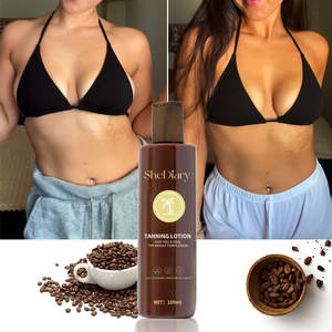 SheDiary Lotion bronzante végane biologique Mousse naturelle bronzante <span class=keywords><strong>pour</strong></span> la brillance du corps Bronzage Crème autobronzante <span class=keywords><strong>pour</strong></span> le bronzage Fourniture OEM - Product Image 2