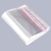 Sacs d'emballage transparents OPP, sacs en plastique auto-adhésifs, sacs pour accessoires vestimentaires, sacs en film, possibilité de personnaliser le LOGO et la taille.