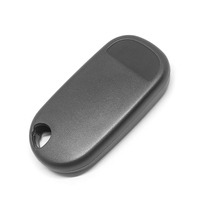 Carcasa de Llave Inteligente de Repuesto para Automóvil, 4 Botones, Negra, para Llaves de Coche, Accesorios para Llaves de Vehículos