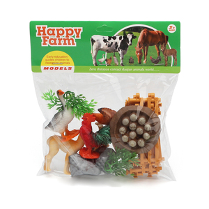 BEFLY pollame pollame gallo gallina coniglio alpaca modello <span class=keywords><strong>piccoli</strong></span> giocattoli <span class=keywords><strong>animali</strong></span> <span class=keywords><strong>domestici</strong></span> - Product Image 3
