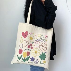 Hot Sale Cheap 10oz Full Color Printed <b>Canvas</b> <b>Tote</b> <b>Bag</b> with Inner Pocket - Product Image 3