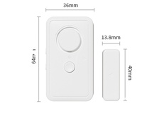 Alarme de porte et de fenêtre Alarme de maison Serrure de tiroir double Alarme magnétique de porte Serrure de sécurité multifonctionnelle pour enfants