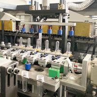 Machine de moulage par soufflage de petites canettes d'huile pour animaux de compagnie, machine de soufflage de bocaux entièrement automatique, idée de petite entreprise, servo bon marché