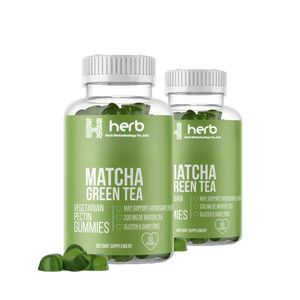 Gomitas de Té Verde Matcha Orgánico OEM/ODM, con Vitamina B12, Vitamina B3 y Antioxidantes, Veganas, Sin Gluten - Product Image 1