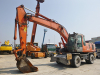 Vente Flash : Engin de Construction ZX210W, Excavatrice sur Roues Hydraulique de 20 Tonnes pour Travaux Routiers, Utilitaire et d'Infrastructure