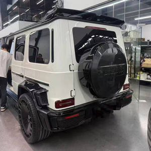 Kit carrosserie en fibre de carbone sèche pour Mercedes-Benz Classe G W464 W465, mise à niveau W464 <span class=keywords><strong>style</strong></span> <span class=keywords><strong>Babos</strong></span> G800, pare-chocs avant et arrière, capot, spoiler - Product Image 2