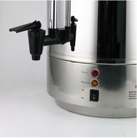Urne à eau électrique 15L Chaudière à eau chaude commerciale en acier inoxydable Seau à café