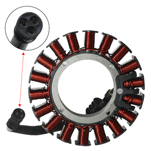 Moto Stator Bobine Magnéto Moteur Stator rotor Bobine pour <span class=keywords><strong>Harley</strong></span> Davidson FLSTF FLSTN FLSTSB FLSTNSE FLSTFBS Fat Boy 30017-08 - Product Image 2