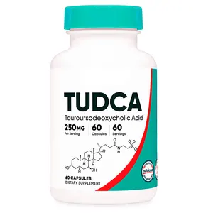 निजी लेबल जिगर Detox शुद्ध Tudca पूरक 500mg TUDCA कैप्सूल जिगर के लिए