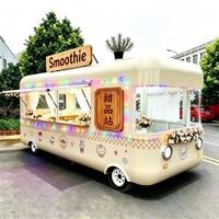 Camiones de comida callejera: Venta de camiones de café, camiones de comida y remolques móviles con toldo y equipo de movilidad.