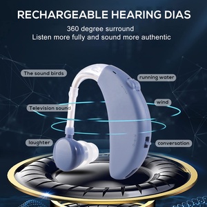 Pilha Aparelho appareils <span class=keywords><strong>auditifs</strong></span>, Appareil Auditif, Appareil Auditif Rechargeable, amplificateur, aide auditive pour les sourds - Product Image 2