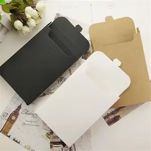 Groothandel Kraft Papier Ansichtkaart Blanco Diy Envelop Geschenkdoos Ansichtkaart Doos Graffiti Sjaal Doos