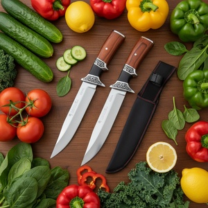 มีดพับสแตนเลสคุณภาพสูง ด้ามไม้ ปรับแต่งได้ตามต้องการ OEM มีดพกพาสำหรับเอาตัวรอดกลางแจ้ง มีดแคมป์ปิ้งพกพา DIY - Product Image 5