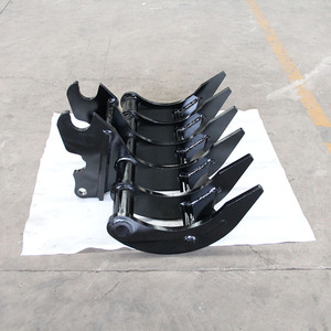 Râteau à racines personnalisé XZFE avec garantie d'un an pour excavatrice Kubota, utilisation agricole et de construction, défrichage - Product Image 3