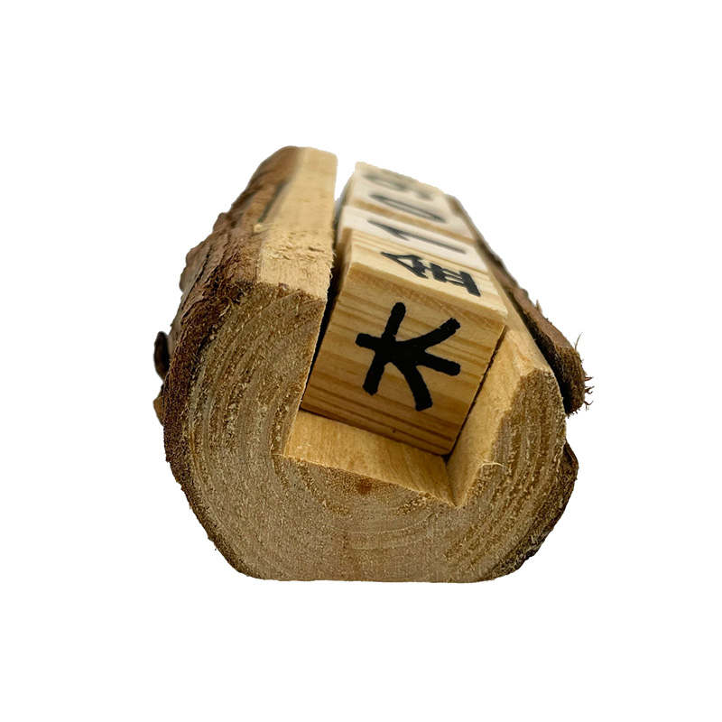 Практичный вечный календарь, дерево для подарков и украшений, лидер продаж, классический деревянный календарь на заказ, деревянный календарь для стола