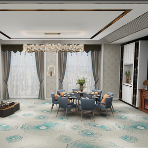 Tapis tressé Axminster à couverture intégrale - OEM Haut de gamme Personnalisé Laine Nylon Résistant à l'huile Antidérapant Résistant à l'usure pour usage commercial - Product Image 3