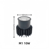 Vente directe d'usine, module LED GU10 moderne dimmable 0-10V, 10W, downlight de haute qualité, CRI élevé 90-97, indice de protection IP20, COB Bridgelux