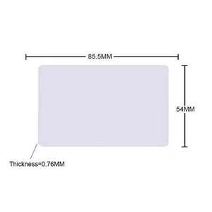 Imprimantes de badges de contrôle d'accès F08 de haute qualité Cartes en PVC en plastique blanc de qualité supérieure avec des cartes en PVC vierges d'excellente qualité graphique - Product Image 6