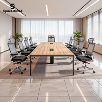Chaise de visiteur en maille de bureau moderne SpaceUnited, chaise de direction de salle de conférence, chaise de bureau de direction, design ergonomique