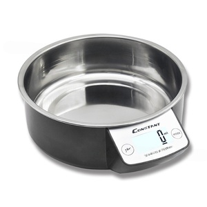Balance de cuisine électronique Veidt avec bol en acier inoxydable pour aliments et pâtisserie domestique 14192-237B - Product Image 1