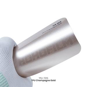 HOHOFILM-Rouleau <span class=keywords><strong>de</strong></span> 1.52x16m en TPU <span class=keywords><strong>Champagne</strong></span> or PPF pour Tesla, film <span class=keywords><strong>de</strong></span> protection <span class=keywords><strong>de</strong></span> peinture couleur PPF pour voiture - Product Image 1